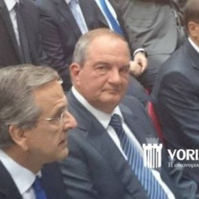 Αιφνιδιαστική συνάντηση Σαμαρά-Καραμανλή