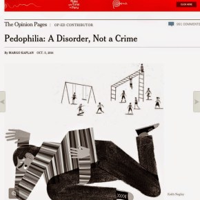 NYT: «Η παιδοφιλία δεν είναι έγκλημα. Οι παιδόφιλοι είναι θύματα διακρίσεων και πρέπει να προστατευθούν από το&nbsp;κράτος»
