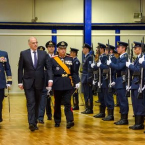 Χαιρετισμός ΥΕΘΑ Νίκου Δένδια στην τελετή εορτασμού του προστάτη της Π.Α. Αρχαγγέλου Μιχαήλ στη Σχολή Ικάρων στη&nbsp;Δεκέλεια