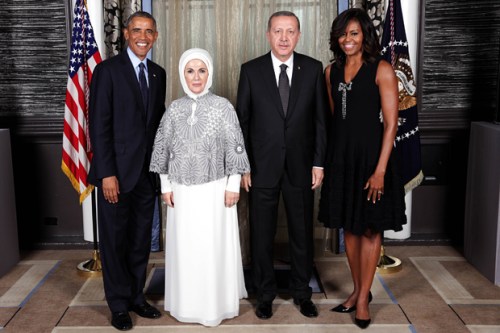 Turkish President Erdogan - US President Obama