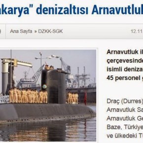 Τούρκικο υποβρύχιο στο Δυρράχιο της&nbsp;Αλβανίας