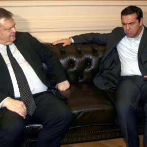 Συνάντηση Βενιζέλου – Τσίπρα: Επιφυλάξεις του προέδρου του ΣΥΡΙΖΑ για το Συμβούλιο συνεργασίας με Τουρκία Υπουργός Εξωτερικών: Αναγκαία η συναντίληψη για τα θέματα εξωτερικής πολιτικής – Αρχηγός Αξιωματικής Αντιπολίτευσης: Χρειάζεται εθνικός στρατηγικός&nbsp;σχεδιασμός