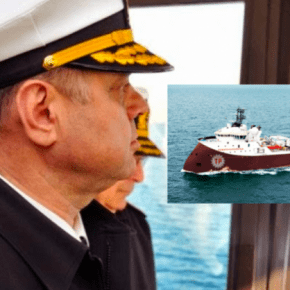 Ο Αρχηγός του τουρκικού Ναυτικού επιβιβάστηκε στο Barbaros! Τι σχεδιάζει για το&nbsp;Καστελόριζο