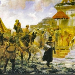 «Ο πιο περήφανος λαός στον κόσμο». Έτσι περιγράφει τους Βυζαντινούς Έλληνες ο Καταλανός στρατιώτης και συγγραφέας Ραμόν Μουντανέρ στο περίφημο Χρονικό&nbsp;του.