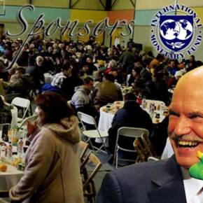 Χιλιάδες Αθηναίοι στα συσσίτια της&nbsp;ντροπής