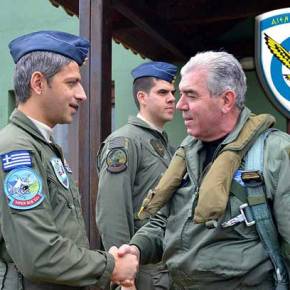 Πήρε σβάρνα της Σμηναρχίες Μάχης ο Αρχηγός του ΑΤΑ…Και όχι μόνο για ευχές ! (Φωτο &&nbsp;video)