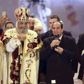 Αίγυπτος: Πρώτη φορά Πρόεδρος της χώρας- στη Λειτουργία των&nbsp;Χριστουγέννων