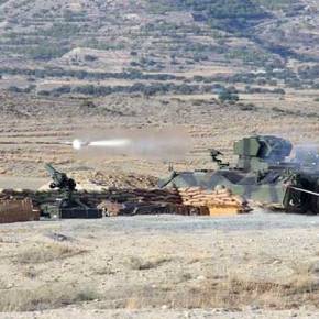 Κύπρος: Οι τουρκικές κατοχικές δυνάμεις πραγματοποίησαν βολές βαρέων όπλων και αρμάτων&nbsp;[εικόνες]