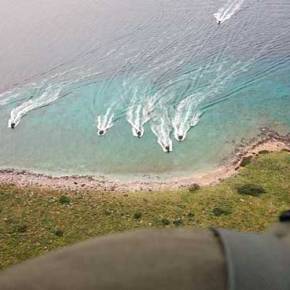 Εικόνες από τον σημερινό «Πυρπολητή» παρουσία του ΥΕΘΑ&nbsp;Π.Καμμένου