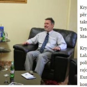 Σκόπια: Συνάντηση Αλί Αχμέτι με Θεοχάρη&nbsp;Λαλάκο