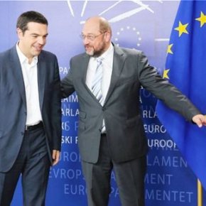 Ενέργειες για την εκτόνωση του κλίματος έντασης Διαδοχικές τηλεφωνικές επικοινωνίες του Αλέξη Τσίπρα με Ντράγκι, Ντάισεμπλουμ και&nbsp;Σουλτς