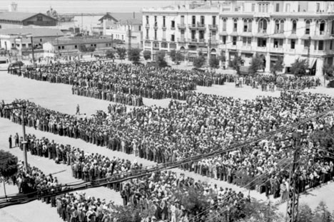 Griechenland, Saloniki, Erfassung von Juden