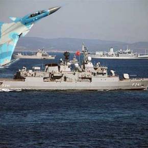 Η Ρωσική αεροπορία σε εικονική επίθεση!  Στόχος αμερικανικό και τουρκικό&nbsp;πλοίο!