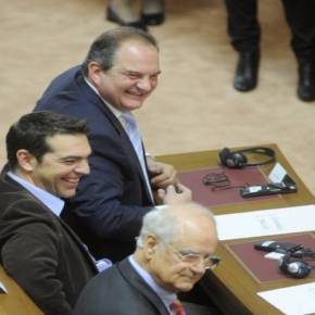 ΟΛΟΙ ΣΤΗΡΙΖΟΥΝ ΠΛΗΝ ΣΑΜΑΡΑ-ΒΕΝΙΖΕΛΟΥ Κ.Καραμανλής στηρίζει Α.Τσίπρα: Μέσω Ε.Αντώναρου διθύραμβοι για τις δηλώσεις του&nbsp;πρωθυπουργού