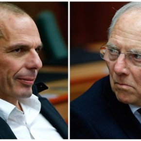 «Αν οι Έλληνες δεν τηρήσουν τις δεσμεύσεις τους, θα υποστούν οι ίδιοι τις συνέπειες»Σόιμπλε: Ο Βαρουφάκης προσπάθησε να με κολακέψει, αλλά δεν έιμαι&nbsp;ηλίθιος