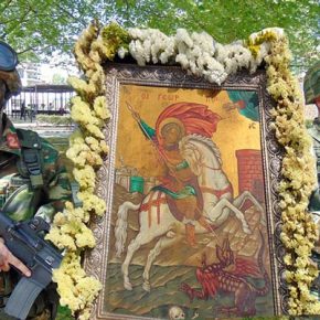 H ΣΜΥ τίμησε τον Προστάτη της …Τον Άγιο Γεώργιο!&nbsp;(Φωτορεπορτάζ)