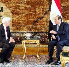 ΑΙΧΜΕΣ ΚΑΤΑ ΑΓΚΥΡΑΣ Παυλόπουλος: Υποδειγματική η στάση της Αιγύπτου για την&nbsp;ΑΟΖ