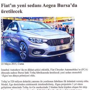 «ΑΙΓΑΙΟ», ΤΟ ΝΕΟ ΜΟΝΤΕΛΟ ΤΗΣ&nbsp;ΤΟΥΡΚΙΑΣ