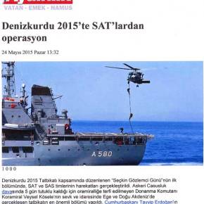 ΤΟΥΡΚΙΚΗ ΕΠΙΔΕΙΞΗ ΑΠΟΒΑΣΗΣ ΚΑΙ ΚΑΤΑΛΗΨΗΣ ΝΗΣΙΩΝ ΣΤΟ&nbsp;ΑΙΓΑΙΟ