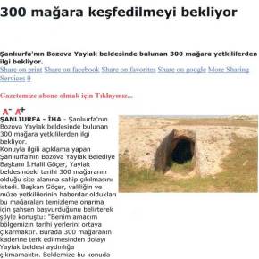 ΤΡΙΑΚΟΣΙΕΣ ΧΡΙΣΤΙΑΝΙΚΕΣ ΚΑΤΑΚΟΜΒΕΣ ΑΝΑΚΑΛΥΦΤΗΚΑΝ ΣΤΗΝ ΠΕΡΙΟΧΗ ΤΗΣ ΕΔΕΣΣΑΣ, (ΟΥΡΦΑ), ΤΗΣ Ν.Α.&nbsp;ΤΟΥΡΚΙΑΣ