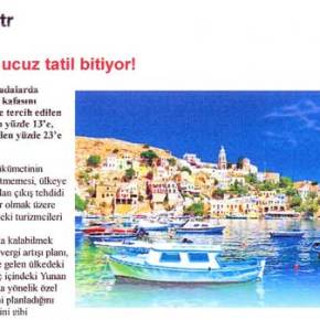 ΟΙ ΤΟΥΡΚΟΙ ΠΑΝΗΓΥΡΙΖΟΥΝ ΓΙΑ ΤΗΝ ΑΥΞΗΣΗ ΤΟΥ ΦΠΑ ΣΤΑ ΕΛΛΗΝΙΚΑ&nbsp;ΝΗΣΙΑ