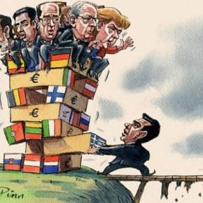 ΑΝ Η ΕΛΛΑΔΑ ΒΓΕΙ ΑΠΟ ΤΗΝ ΕΥΡΩΖΩΝΗ ΓΚΡΕΜΙΖΕΤΑΙ ΟΛΗ Η ΕΥΡΩΠΗ FT: Σε ένα σκίτσο το δράμα Ελλάδας και Ευρώπης και …»Η κατάσταση θυμίζει τα χρόνια πριν ξεσπάσει ο&nbsp;Α’ΠΠ»!
