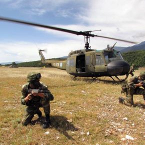 Τα «Κομάντο της ΣΜΥ» σε επίθεση στο βουνό των Θεών με την υποστήριξη Ελικοπτέρων&nbsp;(φώτο)