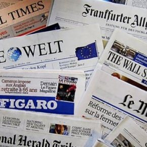 Πρώτο θέμα στον διεθνή Τύπο οι κλειστές τράπεζες στην Ελλάδα Το όριο των αναλήψεων και οι ισχυρές πιέσεις που δέχεται το ευρώ στο&nbsp;επίκεντρο