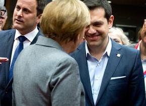 ΠΡΙΝ ΑΠΟ ΤΗ ΣΥΝΟΔΟ ΚΟΡΥΦΗΣ Τριμερής συνάντηση Τσίπρα, Μέρκελ και&nbsp;Ολάντ