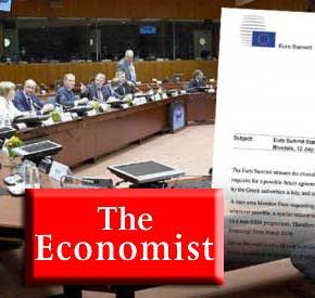 ΠΡΟΒΛΕΨΗ-ΣΟΚ ΑΠΟ ECONOMIST: Θα βγουν μαχαίρια στην Αθήνα – Χειρότερη η συμφωνία από αυτή που απέρριψε η&nbsp;κυβέρνηση