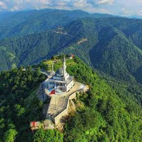 Εμβληματικό Τζαμί στην κορυφή βουνού της Τραπεζούντας κατασκεύασαν οι&nbsp;Τούρκοι!