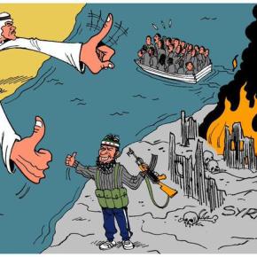 Οι χώρες του Κόλπου «σπρώχνουν» τα εκατομμύρια των προσφύγων για να ισλαμοποιήσουν την&nbsp;Ευρώπη!