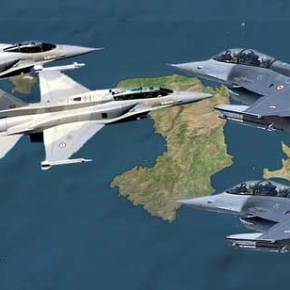 ¨Εκοψαν κώλους τα Ελληνικά F-16 της Λήμνου , σήμερα το πρωί νότια της Χίου&nbsp;!
