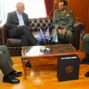 Συνάντηση ΑΝΥΕΘΑ Δημήτρη Βίτσα με Αρχηγό Χερσαίων Δυνάμεων Ηνωμένων Αραβικών Εμιράτων-&nbsp;Φωτογραφίες