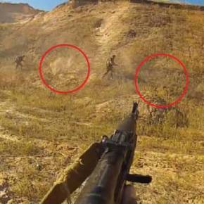 Βίντεο-σοκ: Εκπαίδευση μάχης με πραγματικά πυρά…&nbsp;(UPD)