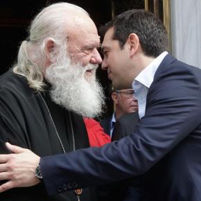 Τρίωρη άτυπη συνάντηση του Αλέξη Τσίπρα με τον Αρχιεπίσκοπο Ιερώνυμο Επιβεβαιώθηκε η θερμή και λειτουργική σχέση εκκλησίας –&nbsp;πολιτείας