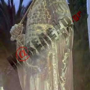 ΑΠΟΚΛΕΙΣΤΙΚΟ: ΤΙΝΑΞΑΝ ΣΤΟΝ ΑΕΡΑ ΜΕ ΔΥΝΑΜΙΤΗ ΤΟ ΑΓΑΛΜΑ ΤΟΥ ΚΩΝΣΤΑΝΤΙΝΟΥ ΠΑΛΑΙΟΛΟΓΟΥ ΣΤΟ&nbsp;ΜΥΣΤΡΑ!