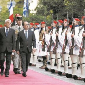 Μήνυμα Ολάντ σε Τσίπρα για μεταρρυθμίσεις και υποσχέσεις για χρέος, επενδύσεις Γαλλική στήριξη μόνο με τήρηση του&nbsp;Μνημονίου