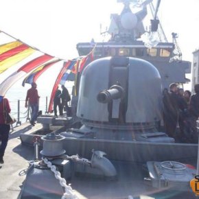 Στο κατάστρωμα της πυραυλάκατου Ρουσσέν&nbsp;(ΦΩΤΟ)