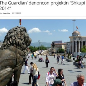 Η εφημερίδα ‘The Guardian’ καυτηριάζει τα&nbsp;Σκόπια