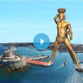 Ιδού η Ρόδος, ιδού και ο νέος Κολοσσός Η πρόταση νέων επιστημόνων, μεταξύ των οποίων τέσσερις Έλληνες, που φιλοδοξούν να τον ξαναστήσουν στα πόδια&nbsp;του!