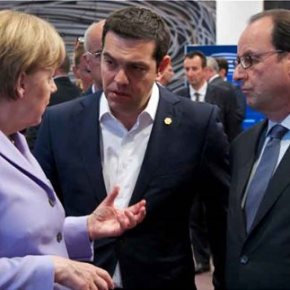 Για το προσφυγικό και τα ζητήματα της διαπραγμάτευσης Επικοινωνία Τσίπρα με Ολάντ, Μέρκελ και&nbsp;Γιούνκερ