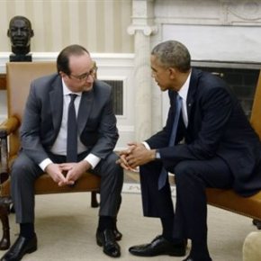 Ομπάμα-Ολαντ συμφώνησαν σε ενίσχυση των επιδρομών κατα της&nbsp;ISIS