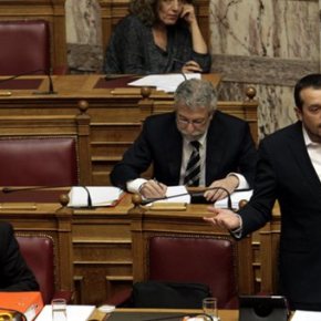 Παππάς: Θα τηρήσουμε τα συμφωνηθέντα – Να σεβαστούν όλα τα μέρη τη συμφωνία Ο υπουργός Επικρατείας Νίκος Παππάς σημείωσε επίσης πως ο ΣΥΡΙΖΑ θα επιτελέσει τον ιστορικό του&nbsp;ρόλου.