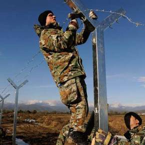 Φράχτη στα σύνορα με την Ελλάδα υψώνουν τα&nbsp;Σκόπια