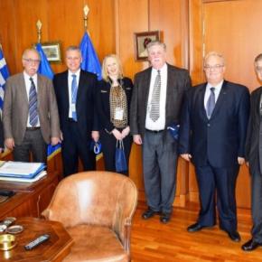 Συνάντηση Βίτσα με υψηλόβαθμη αντιπροσωπεία της Lockheed Martin για τη συνεργασία με την&nbsp;ΕΑΒ