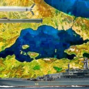 Ένταση στα Δαρδανέλια – Βίντεο: Τουρκικό υποβρύχιο απειλητικά κοντά στο αποβατικό «Tsezar Kunikov» πρωταγωνιστή του επεισοδίου με τον Α/Α&nbsp;πύραυλο