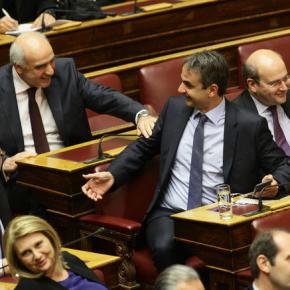 Ανοικτό ντέρμπι με εκπλήξεις, ανατροπές και παρασκήνιο Ανοικτή και αμφίρροπη πολιτική μάχη επικράτησης ανάμεσα στους Βαγγέλη Μεϊμαράκη και Κυριάκο Μητσοτάκη ,προοιωνίζεται η δεύτερη φάση των εκλογών στη&nbsp;Ν.Δ.