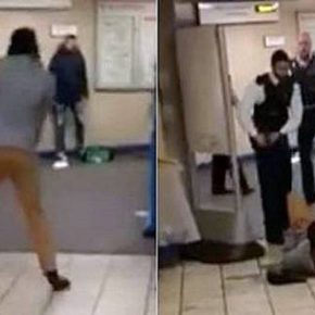 ΠΑΝΙΚΟΣ ΣΤΟ ΜΕΤΡΟ ΤΟΥ ΛΟΝΔΙΝΟΥ: ΆΝΔΡΑΣ ΕΚΟΨΕ ΤΟ ΛΑΙΜΟ ΕΠΙΒΑΤΗ ΚΑΙ ΦΩΝΑΖΕ «ΓΙΑ ΤΗ ΣΥΡΙΑ»&nbsp;(VIDEO)