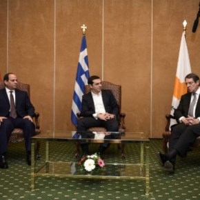 Τη «Διακήρυξη της Αθήνας» υπέγραψαν Τσίπρας – Σίσι –&nbsp;Αναστασιάδης